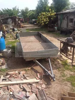 ONLINE AUKCIA prívesného vozíka!!