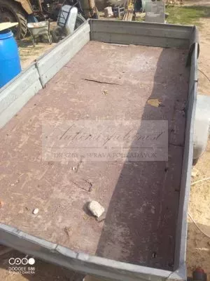 ONLINE AUKCIA prívesného vozíka!!