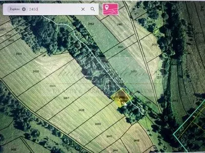 ON-line aukcia pozemkov Župkove o celkovej výmere 3437m2 (extravilán)