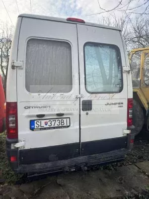 ONLINE AUKCIA motorového vozidla zn. Citroen Jumper, vhodné na diely!