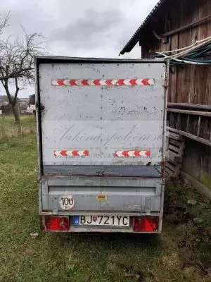 ONLINE aukcia prívesu!