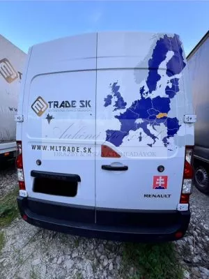 ONLINE AUKCIA vozidla zn. Renault Master za bezkonkurenčnú cenu (cena je bez DPH)!
