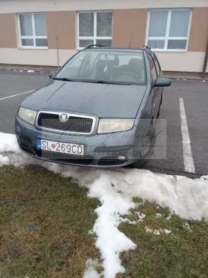 ONLINE AUKCIA motorového vozidla Škoda Fabia!